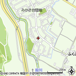 福岡県筑紫野市原166-372周辺の地図
