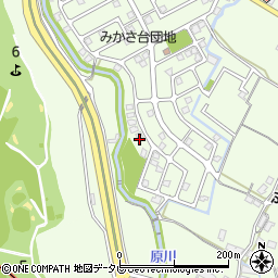 福岡県筑紫野市原166-132周辺の地図