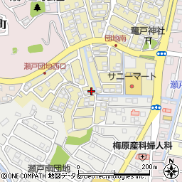 高知県高知市瀬戸西町3丁目97周辺の地図