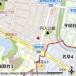 西日本シティ銀行惣利支店周辺の地図