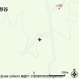 福岡県嘉麻市小野谷724周辺の地図