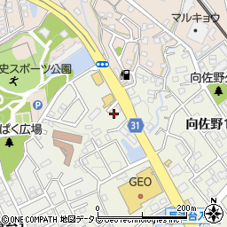 資さんうどん 太宰府店周辺の地図