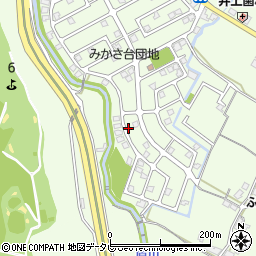 福岡県筑紫野市原166-366周辺の地図