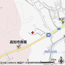 高知県高知市春野町内ノ谷927周辺の地図