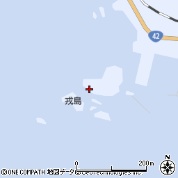 戎島周辺の地図