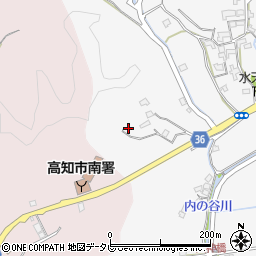 高知県高知市春野町内ノ谷928周辺の地図