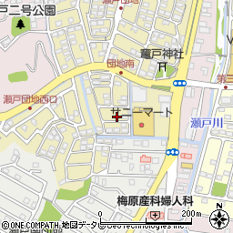 高知県高知市瀬戸西町3丁目49周辺の地図
