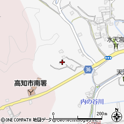 高知県高知市春野町内ノ谷926周辺の地図