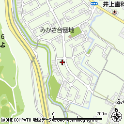 福岡県筑紫野市原166-376周辺の地図