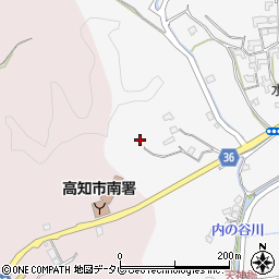 高知県高知市春野町内ノ谷930周辺の地図