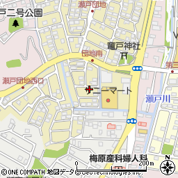 高知県高知市瀬戸西町3丁目54周辺の地図