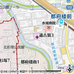 ブリヂストンスイミングスクール太宰府周辺の地図