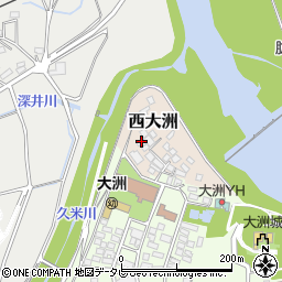 愛媛県大洲市西大洲2657周辺の地図