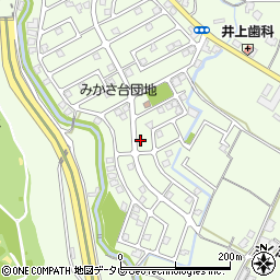 福岡県筑紫野市原166-343周辺の地図