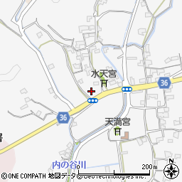 高知県高知市春野町内ノ谷1114周辺の地図