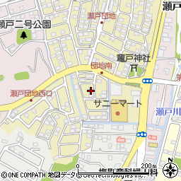 高知県高知市瀬戸西町3丁目62周辺の地図