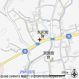 高知県高知市春野町内ノ谷1927周辺の地図