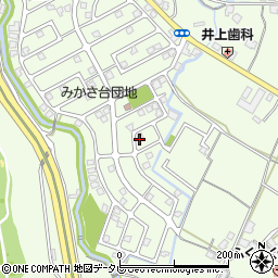 福岡県筑紫野市原166-355周辺の地図
