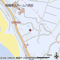 〒784-0033 高知県安芸市赤野甲の地図
