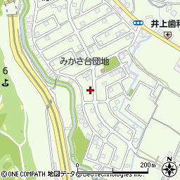 福岡県筑紫野市原166-214周辺の地図
