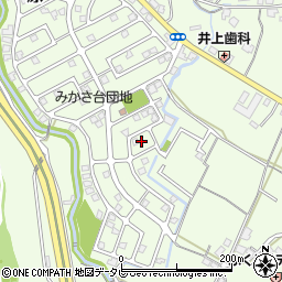 福岡県筑紫野市原166-354周辺の地図