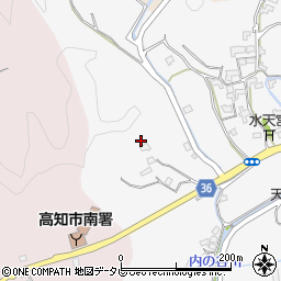 高知県高知市春野町内ノ谷939周辺の地図