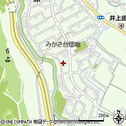 福岡県筑紫野市原166-209周辺の地図