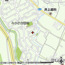 福岡県筑紫野市原166-353周辺の地図