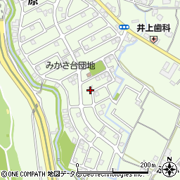 福岡県筑紫野市原166-348周辺の地図