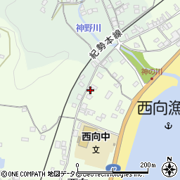 和歌山県東牟婁郡串本町西向911周辺の地図