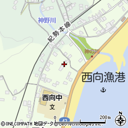 和歌山県東牟婁郡串本町西向902周辺の地図