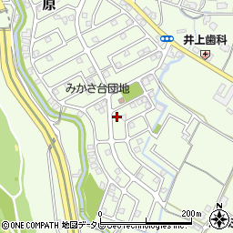 福岡県筑紫野市原166-341周辺の地図