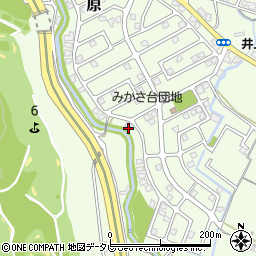 福岡県筑紫野市原166-123周辺の地図