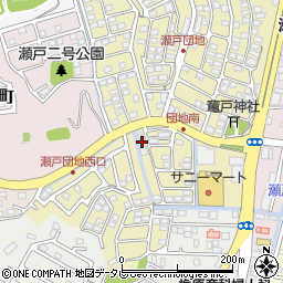 高知県高知市瀬戸西町3丁目75周辺の地図