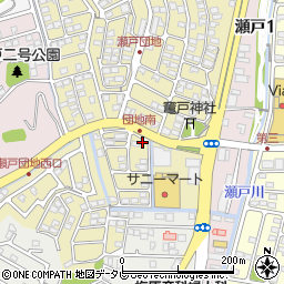 高知県高知市瀬戸西町3丁目35周辺の地図