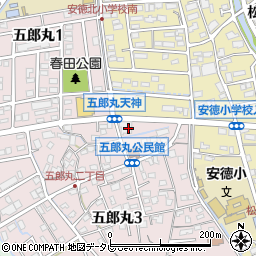 コロちゃんコロッケ からあげ店 那珂川本店周辺の地図