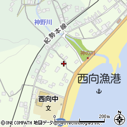 和歌山県東牟婁郡串本町西向894周辺の地図