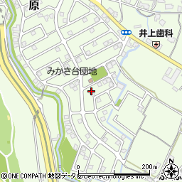 福岡県筑紫野市原166-340周辺の地図