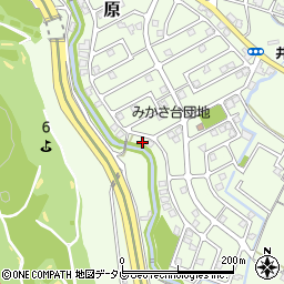 福岡県筑紫野市原166-122周辺の地図