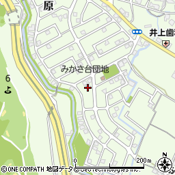 福岡県筑紫野市原166-216周辺の地図
