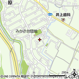 福岡県筑紫野市原166-350周辺の地図