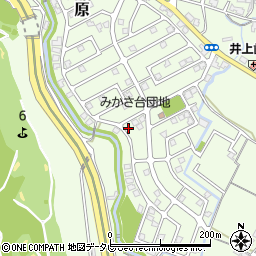 福岡県筑紫野市原166-207周辺の地図