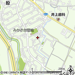 福岡県筑紫野市原166-351周辺の地図