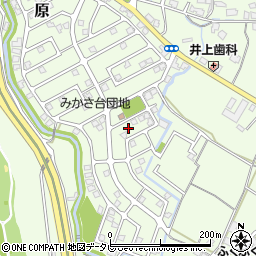福岡県筑紫野市原166-339周辺の地図