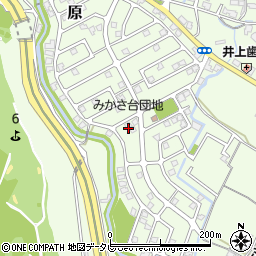 福岡県筑紫野市原166-206周辺の地図