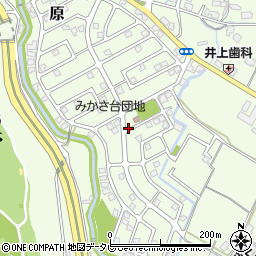 福岡県筑紫野市原166-426周辺の地図
