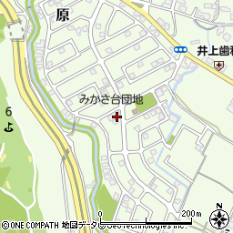 福岡県筑紫野市原166-205周辺の地図