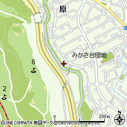 福岡県筑紫野市原166-118周辺の地図