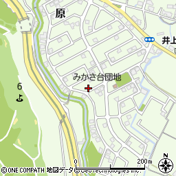 福岡県筑紫野市原166-200周辺の地図
