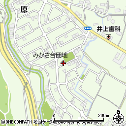福岡県筑紫野市原166-322周辺の地図